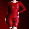 Men'S And Women'S Five-Finger Glossy Open-Crotch Pantyhose, 912 Stitches, One-Piece Erotic Horse Oil Stockings, No Need To Remov