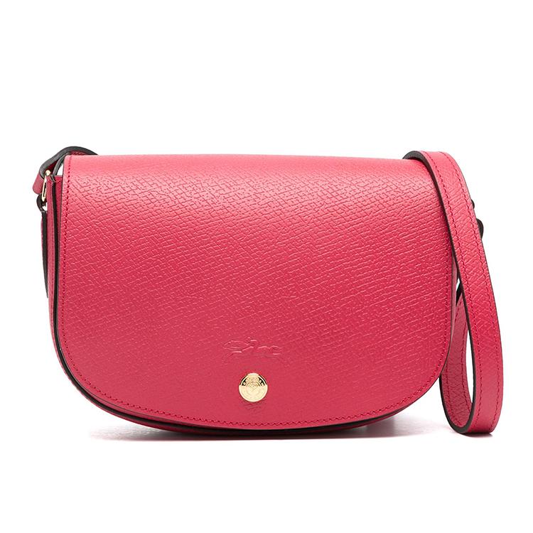 

Longchamp Épure Logo Snap Closure Leather Shoulder Crossbody Bag Small Women bags Magenta 10253HYZJ13 Basic Set (Bag+Dust Bag)