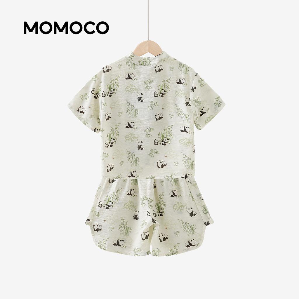 Summer Trendy Set for Boys, 2026 Summer New Style Children's Chinese Embroidery Cartoon Printed Casual Performance Dress