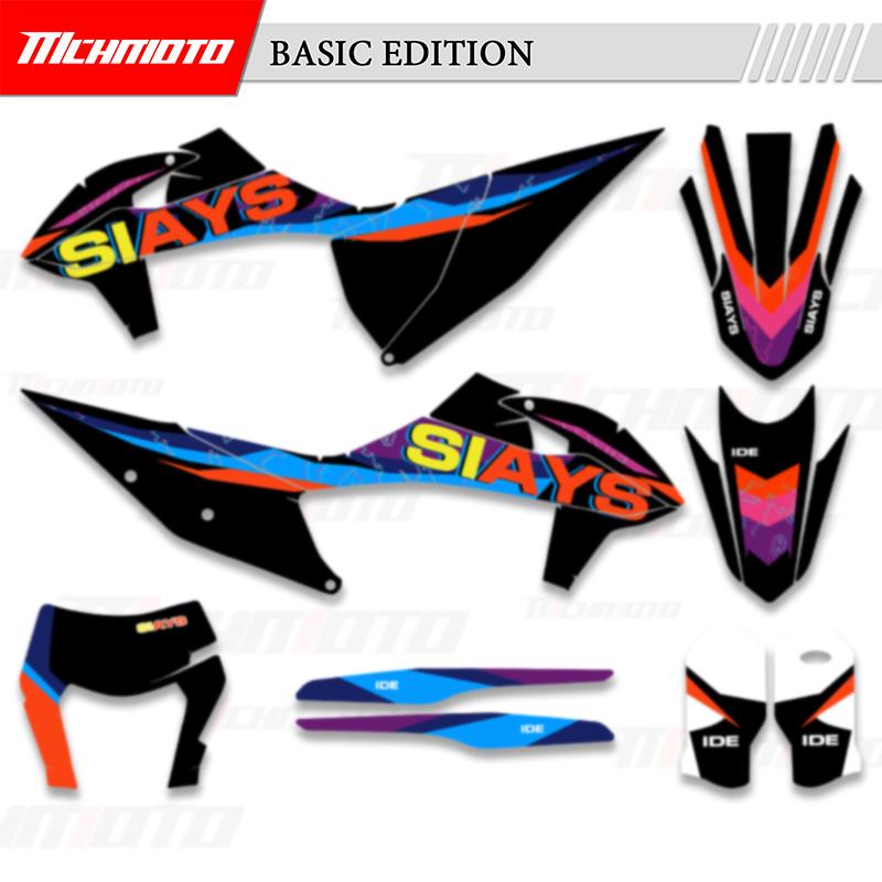 MCHMFG For KTM 19-22 SX SXF 20-23 EXC XCW 150 250 500 Decals Stickers Graphics Decals Stickers Motorcycle Background