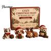 Creative Diy Arts And Crafts 3D Beaded DIY Kit, Lifelike Christmas Animal Beading Craft Set, Easy Kit for Beginners Handmade Embroidery Kids