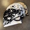 Halloween Skull Ghost Star Acrylic Wool Hat Trendsetting Design For Weather Cold
