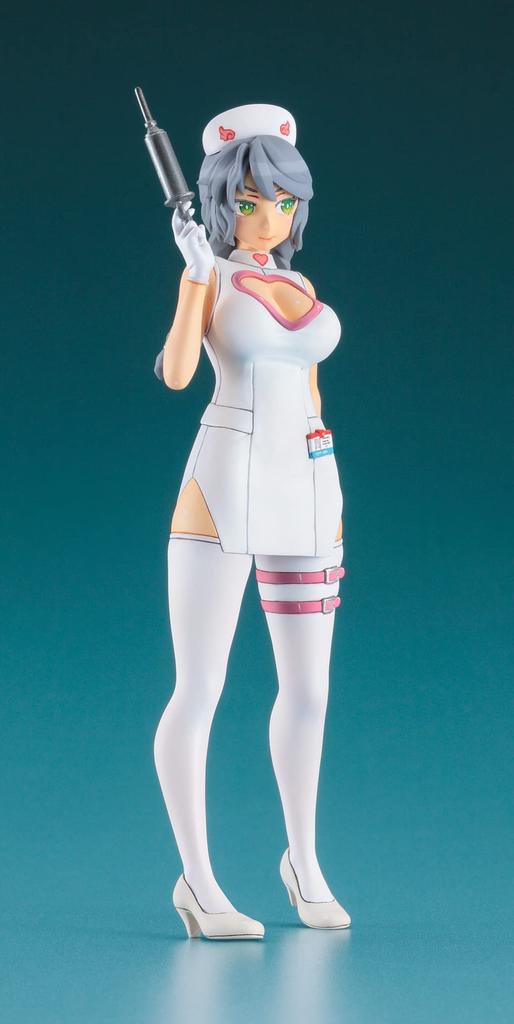 Hasegawa Kolekce Egg Girls Sasha Ilyushina Nenabarvená pryskyřičná stavebnice SP536 1/12 č. 31 (Zdravotní sestřička)