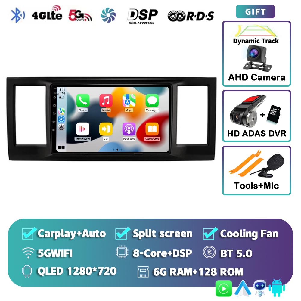 Android 14 Carplay Auto Car Radio For VW Volkswagen Caravelle 6 T6 2015-2020 Multimedia Video Player Navigation GPS Stereo Audio
