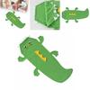 Crocodile Cartoon Child Blanket Sleep Bag With Thick Insulation For Kids