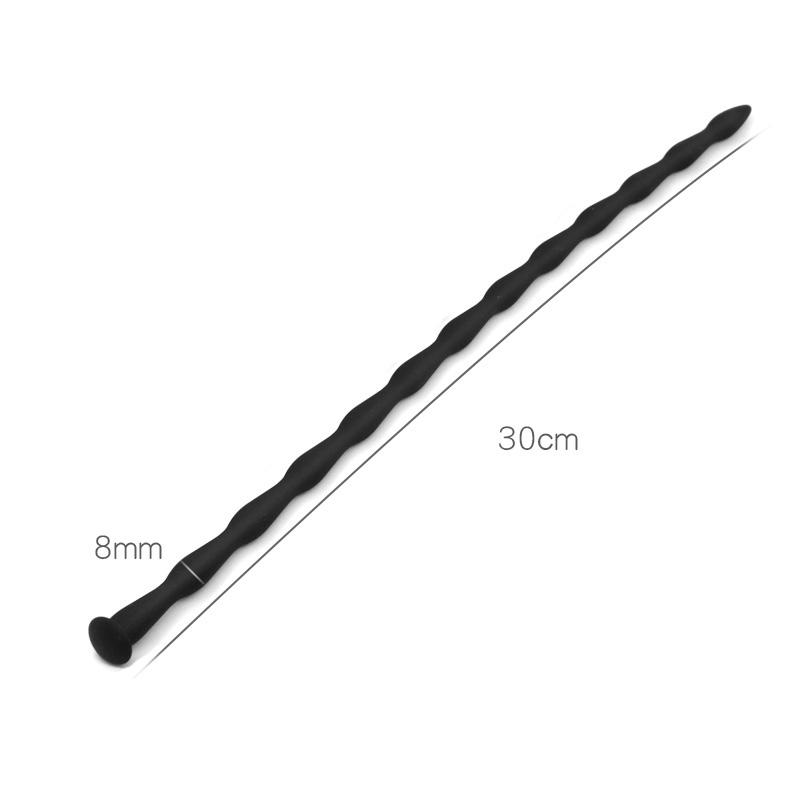 RUNYU Silicone Wave Horse Eye Stick Urethran Expander Sextoys SM Penis Plug Men Urethra Masturbation Stimulator Adult Supplies