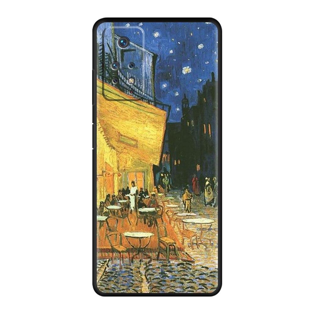 Van Gogh Starry Night Klimt Kiss Phone Coque Armor Case For Redmi Note 8 10 11 Pro 9 7 K40 9S 9C 9A 9T 8T K50 10C