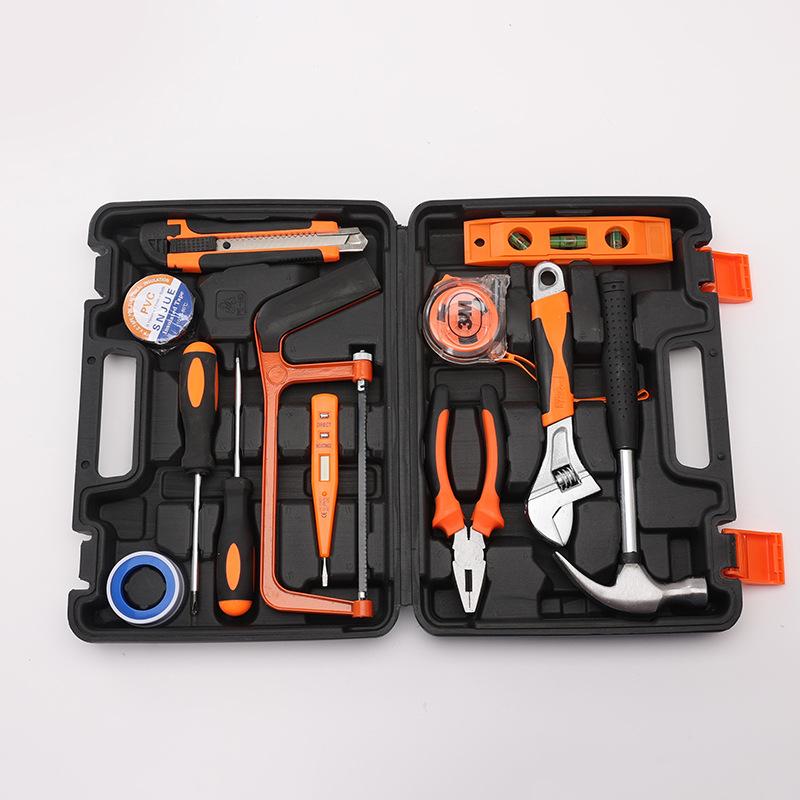 Set Cassetta degli Attrezzi Hardware Set di Attrezzi Manuali Combinati per la Casa Chiave Inglese Cacciavite Riparazione Auto