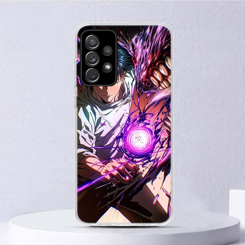 Kaisen J-Jujutsu Yuta Okkotsu Soft Case For Samsung Galaxy A52 A42 A32 A22 A12 A02S Phone Cover A50 A51 A70 A71 A41 A31 A21S A40
