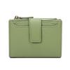 Hot-selling leather zipper change bag card bag integrated, simple anti-theft brush new women's wallet