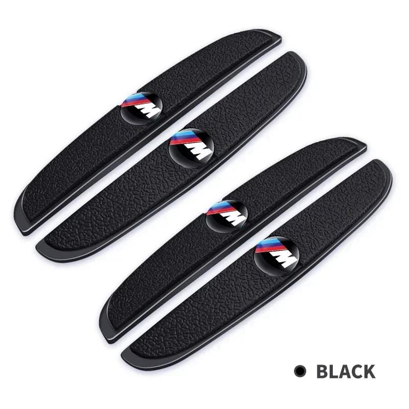 4pcs Rubber Bumper Strip Car Door Anti-Collision Emblem Sticker For Bmw E46 E39 E90 E60 E30 F10 F11 F20 F30 G20 G30 X1 X3 X5 Z4