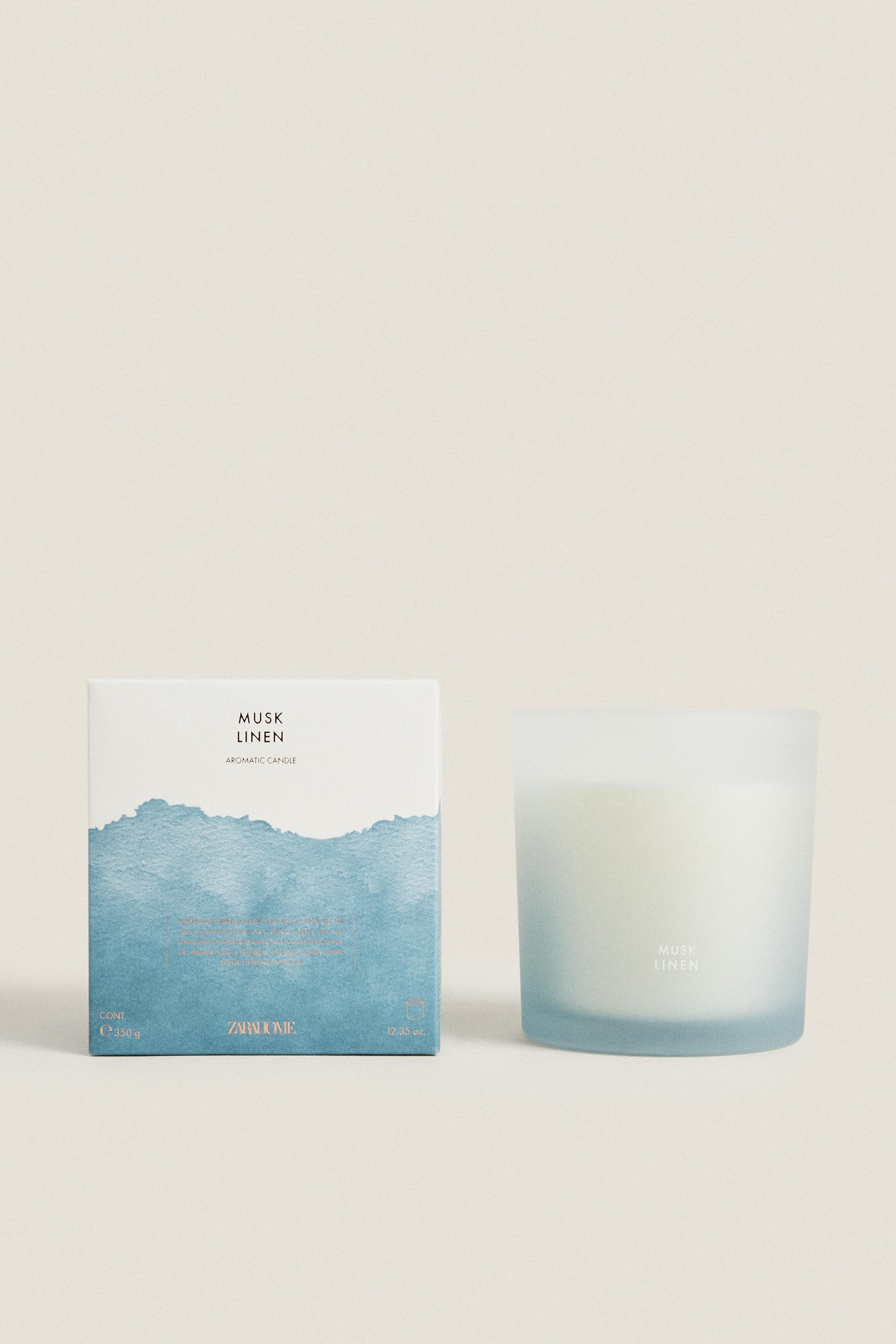 

(350 G) MUSK LINEN SCENTED CANDLE