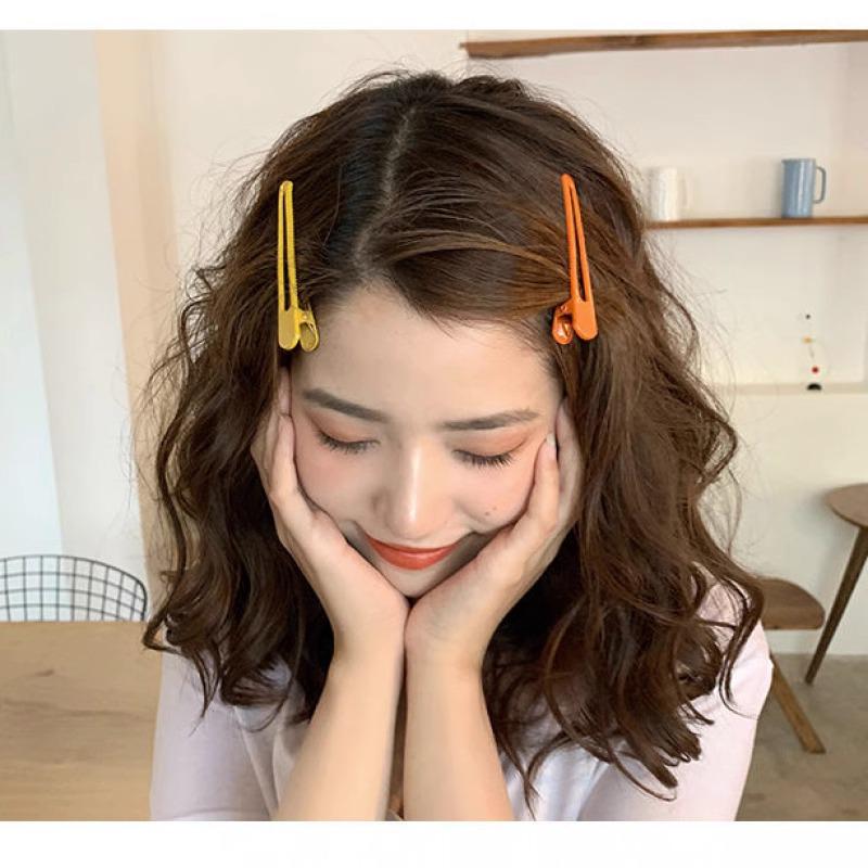 Vibrant Candy Color Hairpin for Girls - Japanese & Korean Style Clip for Bangs & Side Hair