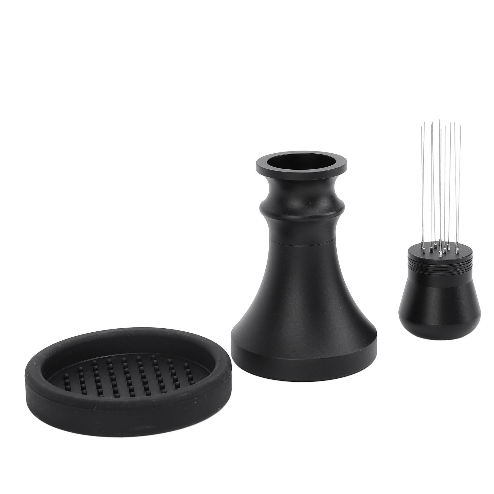 

2 in 1 58mm Coffee Tamper Coffee Stirrer Needles Distribution Tool with Ergonomic Handle Even Extraction