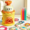 Reusable Badge Press Machine Manual Press Badge Press Machine Kit  Art Handicraft