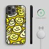 C-Cute Smile A-Art    Phone Case For iPhone17,16,15,14,13,12,11 Plus,Pro Max Magnetic For Magsafe Wireless Charging