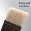 5-Pack 3-inch Soft Wool Paint Brushes with Wooden Handle