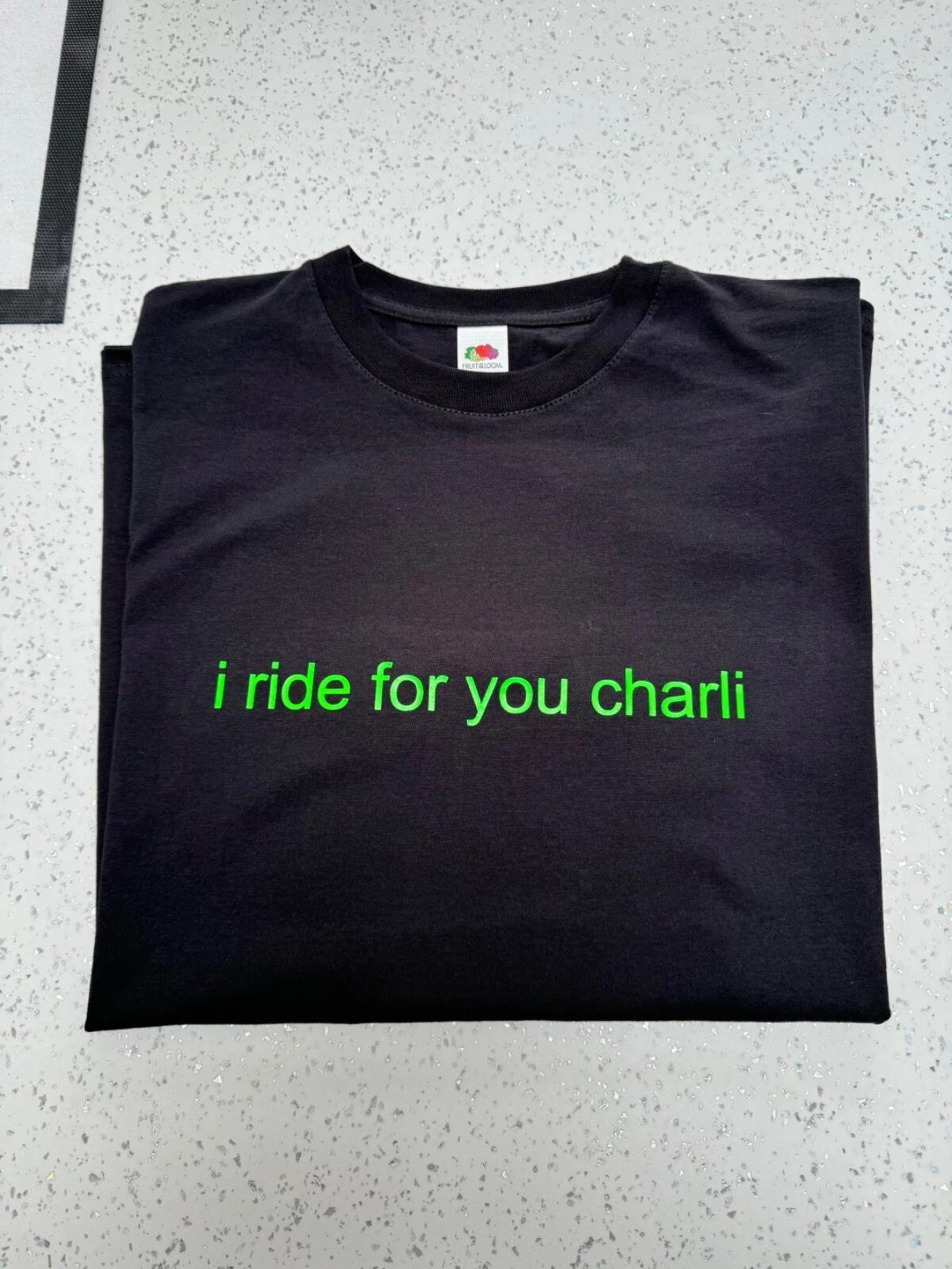 Charli XCX x Lorde T shirt - Unisex oversized XS
