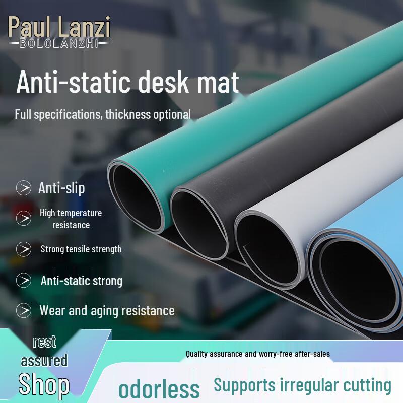 Anti-static Rubber Workbench Mat 60x100 cm