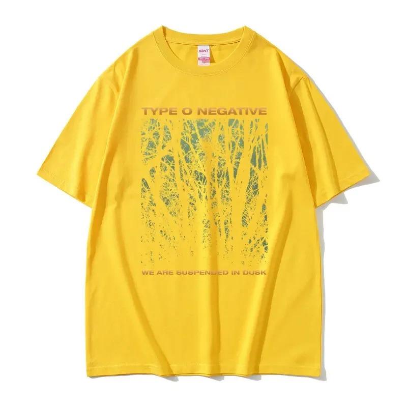 2026 Rock Band Type O Negative Suspended In Dusk Essential T-shirt Men Women Fashion Casual Tshirt Male Vintage Oversized Tops Tees