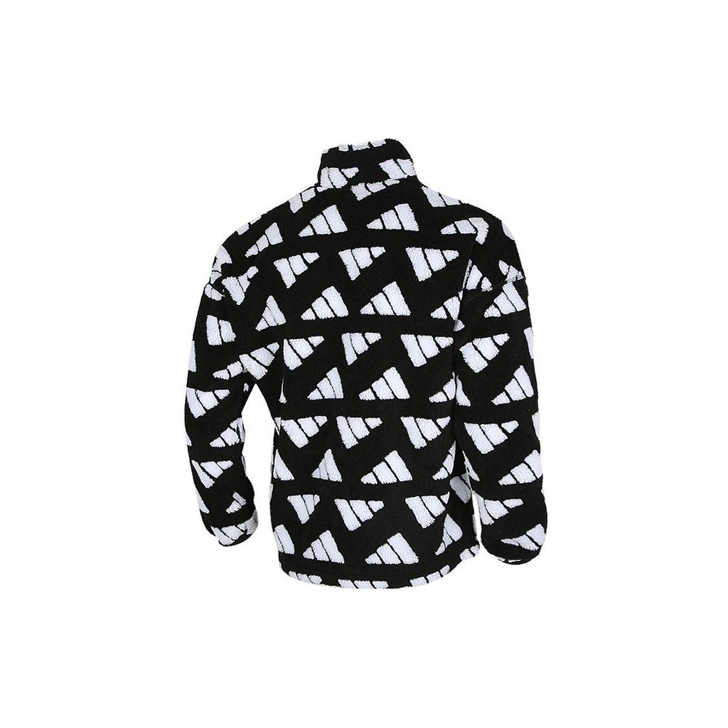 adidas Stand Collar Windproof Warm-Up Training Jacket Men Jacket Black GM4429
