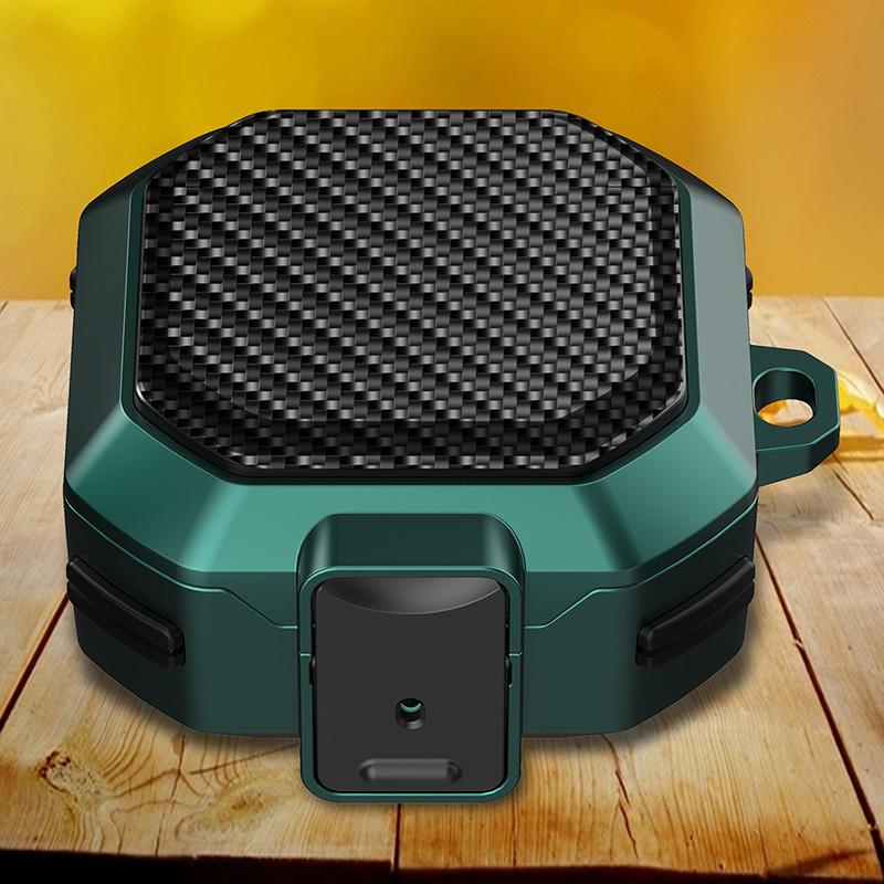 Carbon Fiber Switch Lock Case For Samsung Galaxy Buds 2 Shockproof Full Cover Earphone Cover For Samsung Buds Live/Pro/2 Pro