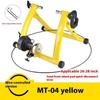 6 Speed Indoor Bicycle Exercise Training Stand for 20-28 Inch Tire Foldable Magnetic Bike Trainer Stand Roller Cycling Station