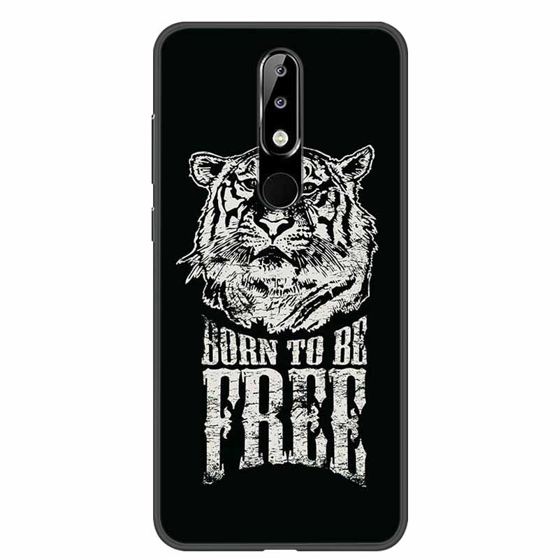 Per Nokia 6.1 Plus Custodia Adorabile Morbido Silicone Cartone Animato Gatto TPU Custodie per Telefono per Nokia X6 Copertura 6.1Plus Carina Coque per NokiaX6 Guscio