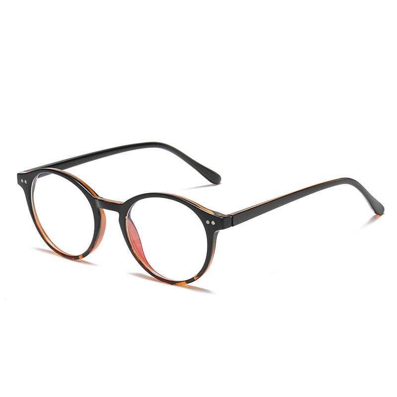 

Retro Round Prescription Glasses Fashion Transparent Circular Eyewear Optical Presbyopia Eyeglasses Blue Filter Myopia Glasses Original Lenses