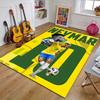 1pc Neymar18 Design Printed Area Rug Carpet for Bedroom Living Room Home Decor Rugs Mat Non Slip Mat Rug for Bedside