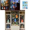 Christmas Tree Pvc Window Decal With Snowflake Static Cling For Holiday Decor