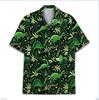 A new large-size men's fashion digital printing short-sleeved shirt in summer from the source manufacturer