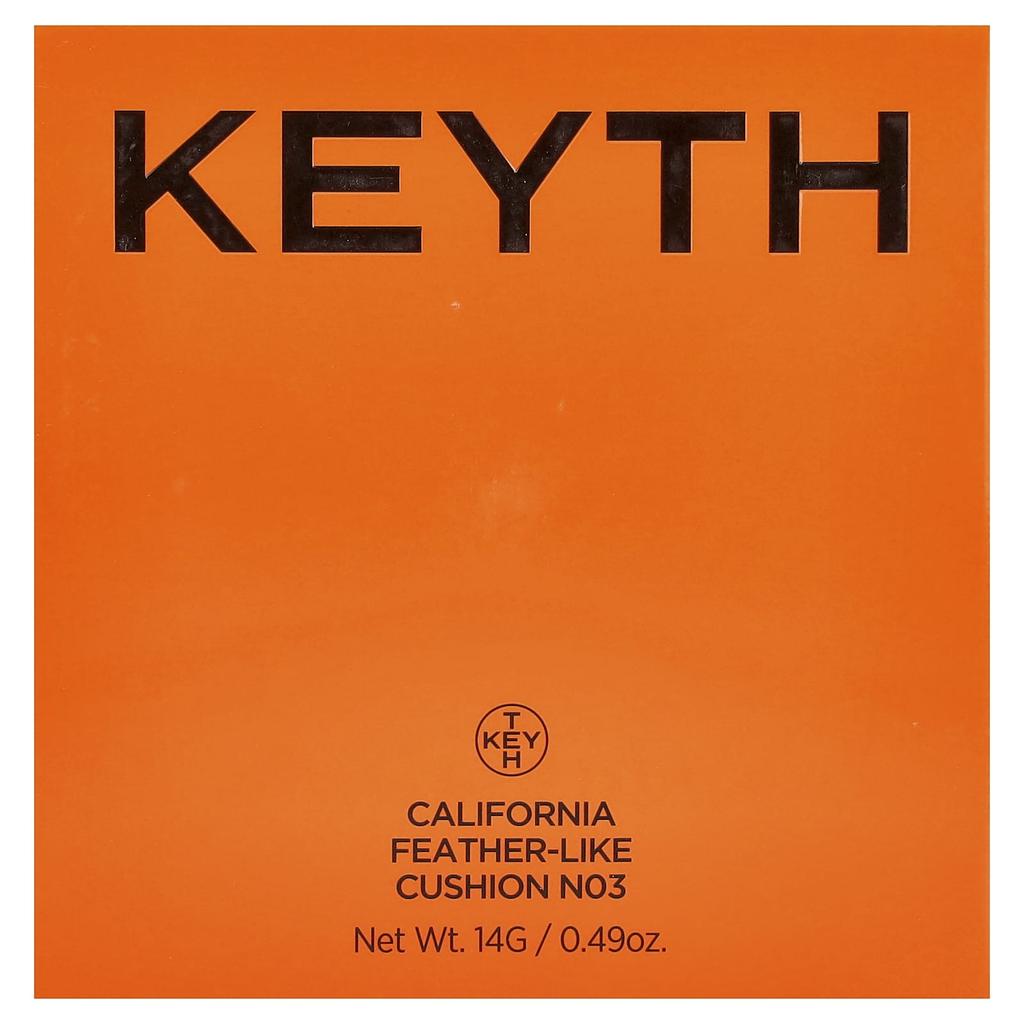 KEYTH, California Feather Cushion, NO3 Soft Beige, 14g (0.49oz)