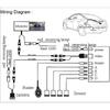 AHD Car Video Parking Sensor Reverse Radar Detector System 13mm Original Flat Sensors Can Connect Car DVD Monitor Rear Camer