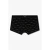 Men S Velour Logo Pattern Boxer ShortS