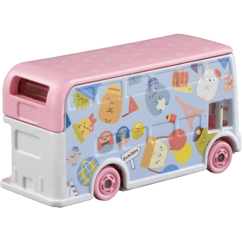 Takara Tomy Tomica Dream Tomica SP Sumikko Gurashi 10th Anniversary Collection Shirokuma Mini Car Toy for Ages 3 and Up