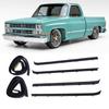 Front Door Window Weatherstrip Kit 15569071 Sweep Felt Trim   Run Channel   Replacement for C1500 C2500 C3500 K1500  00 K3500