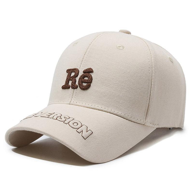 Весенняя новая мужская и женская бейсболка с твердым верхом и вышитыми буквами — фото 6