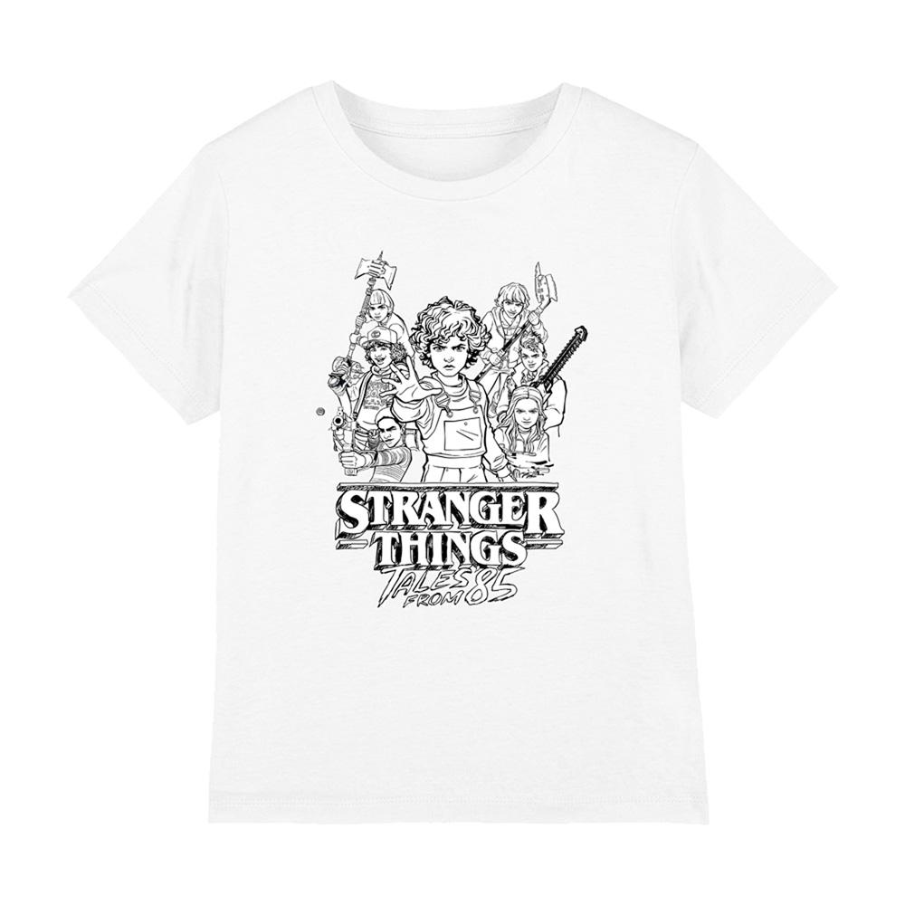 Stranger Things: Tales from ´85 Childrens/Kids Group Sketch T-Shirt