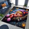 1pc Anime Cartoon Design Firefly Theme Chair Mat - Non-Slip Carpet for Office Use, Festive Gift, Suitable for Home Decor, Living Room, Bedroom, Game R