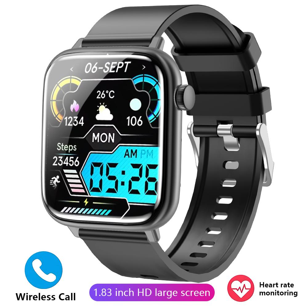 LAXASFIT 2025 Новые умные часы Bluetooth-звонки Мужские Женские Мониторинг сердечного ритма Голосовой помощник Множество спортивных режимов Умные часы