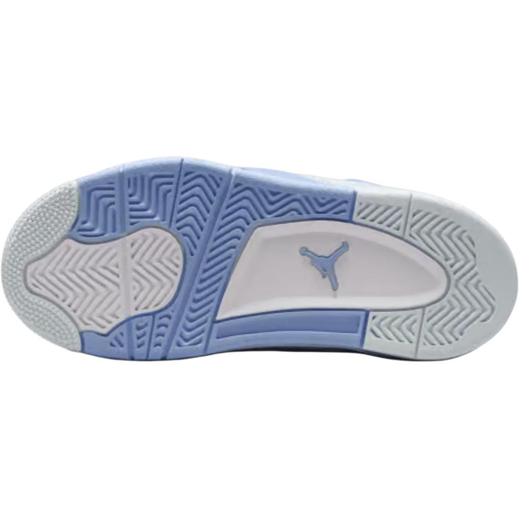 Air Jordan 4 Retro PS Forget Me Not Barnesko Hvite Blåtonet Oliven-Grønn IB8962-100