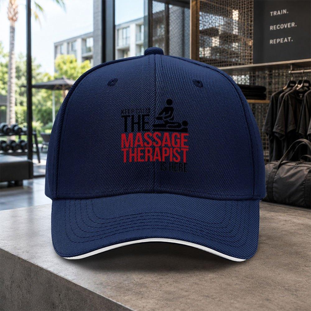 MasseurThemed Adjustable Duckbill Baseball Cap Lightweight Unisex Hat for Unisex Women Concerts Parties Birthdays