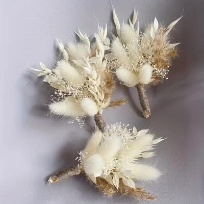 Fleur Éternelle Fleur Séchée Mini Petit Bouquet Souvenir Bouteille d'Aromathérapie Corsage Boîte Cadeau de Fête Cadeau Décoratif