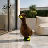 Handmade Style Goose Outfit Animal Clothing for 23 Inch Porch Goose Decorative Outfit Creative Clothes Yard Costume And Garden Seasonal Lawn