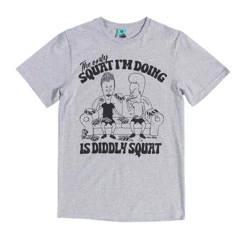 Beavis & Butthead Unisex Adult Diddly Squat T-Shirt
