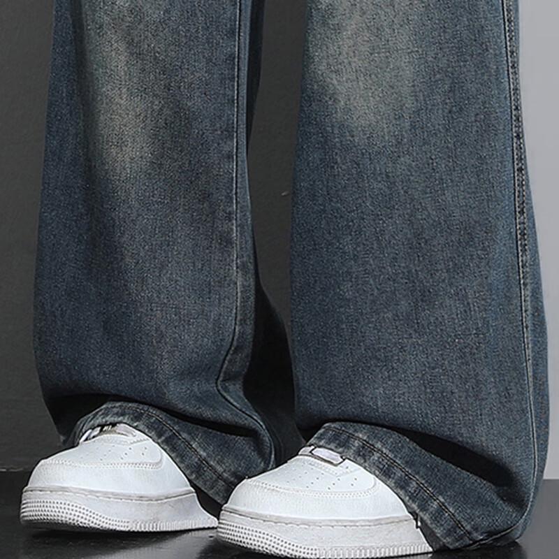 NASA MARVEL Men's Relaxed Straight-Leg Denim Jeans