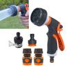 Watering Gun High Pressure 8 Modes Garden Spray Irrigation Watering Nozzle Plant Lawn Yard Watering Sprinkler Cleaning Sprayer