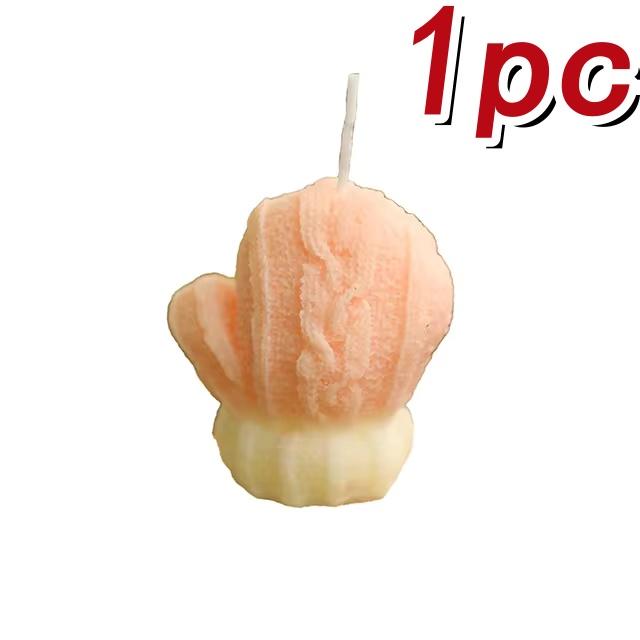 

1/2 шт. Рождественские шерстяные перчатки в форме свечи 3D ароматизированная свеча ароматерапия соевый воск для свадебного подарка на Новый год домашний декор