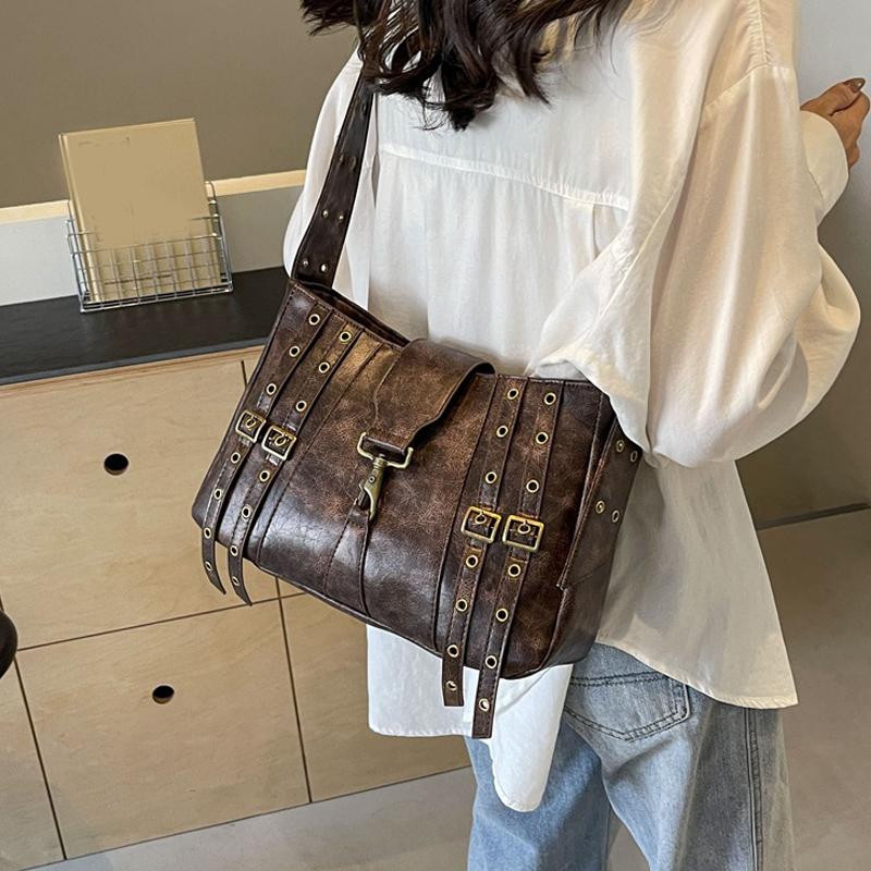 Trendy Design Large Tote Handbags and Purses Women Shoulder Bags New Leather Ladies Travel Shopping Crossbody Bag KTY
